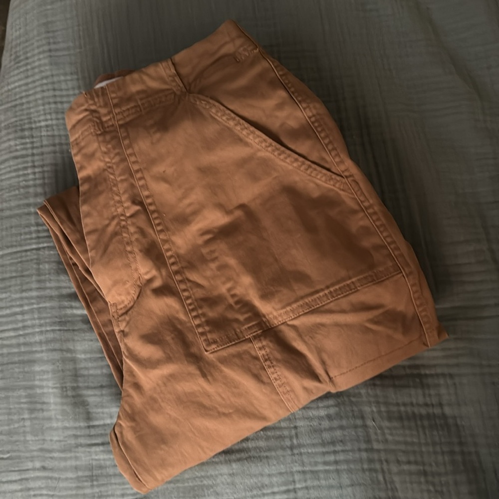 Abercrombie And Fitch Womens Cargo Pant Size 27 Tan